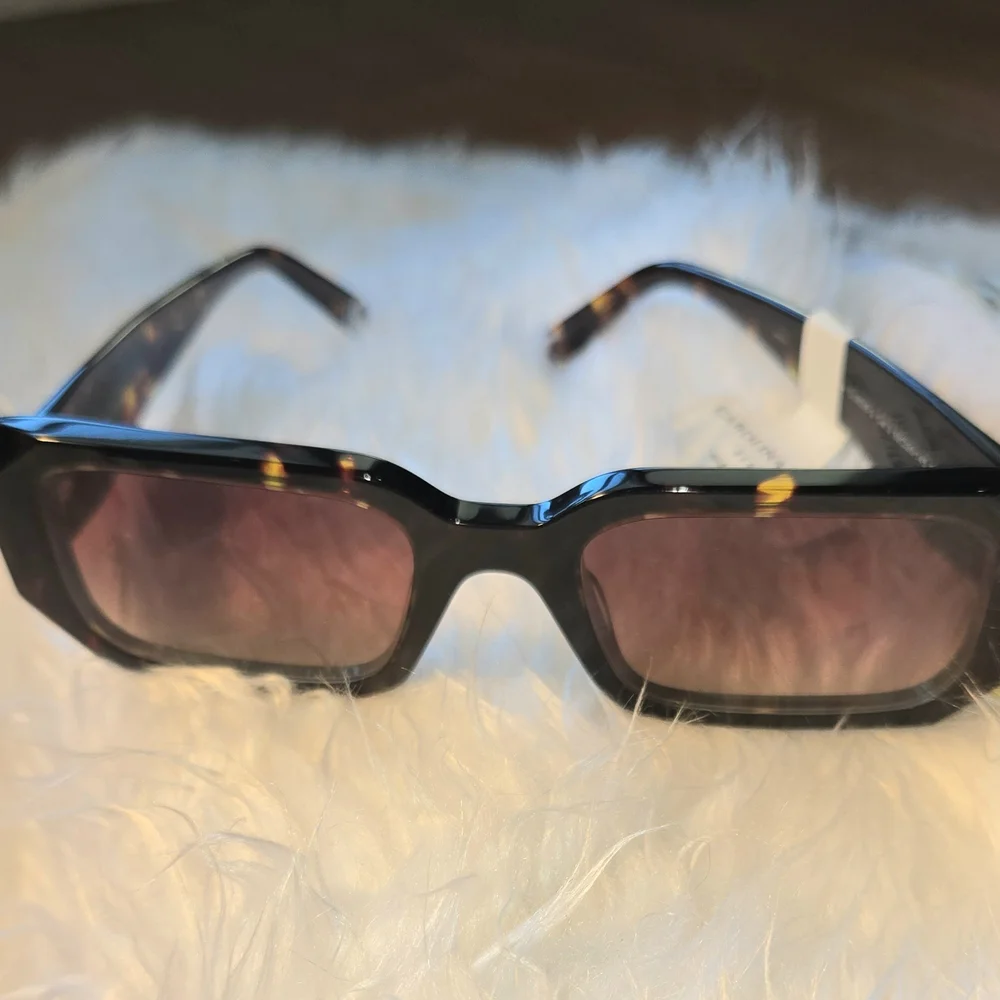 Carolina Lemke Berlin Womens Sapphire Demi Sunglasses - Brown Gradient Lenses